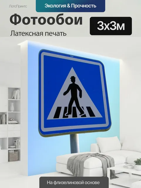 300 × 300 см · Латексная печать