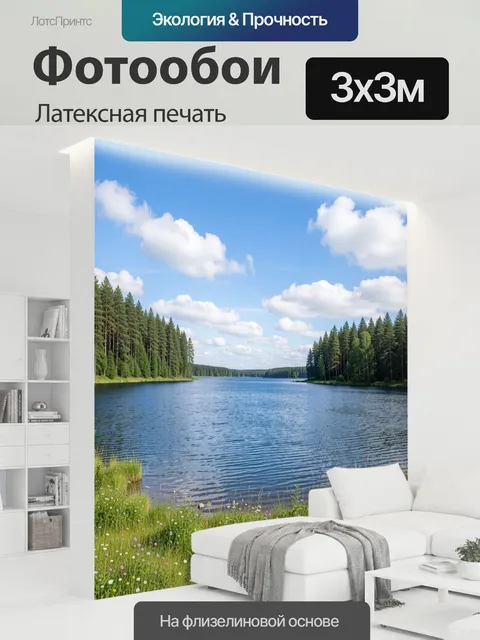 300 × 300 см · Латексная печать