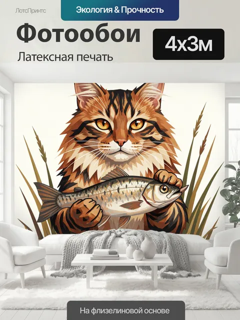 400 × 300 см · Латексная печать