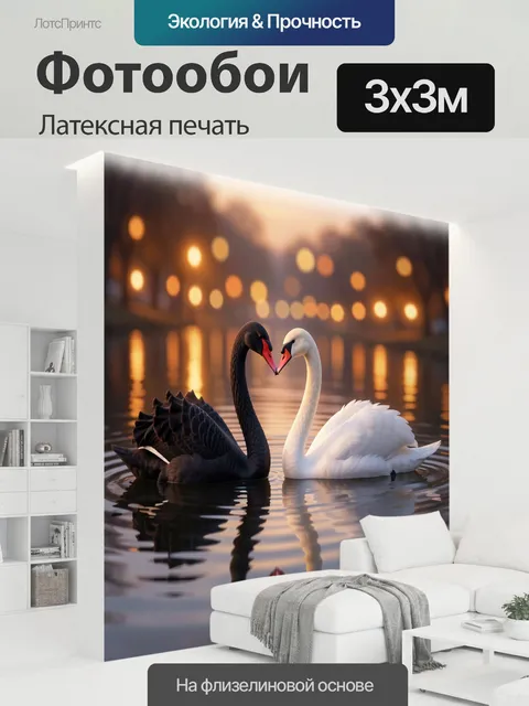 300 × 300 см · Латексная печать