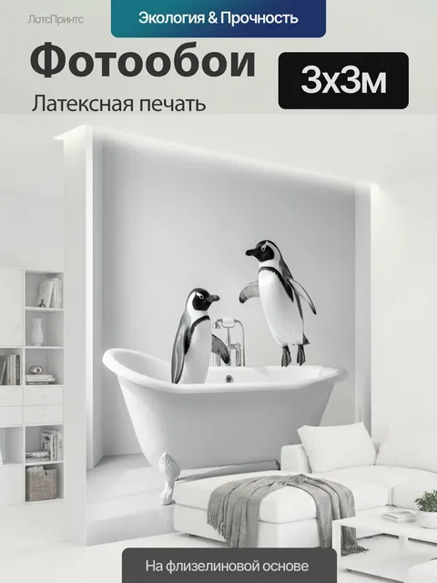 300 × 300 см · Латексная печать